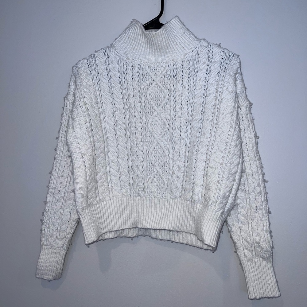 Cable Knit Turtleneck